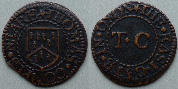 Oxford, Thomas Combes farthing N3772